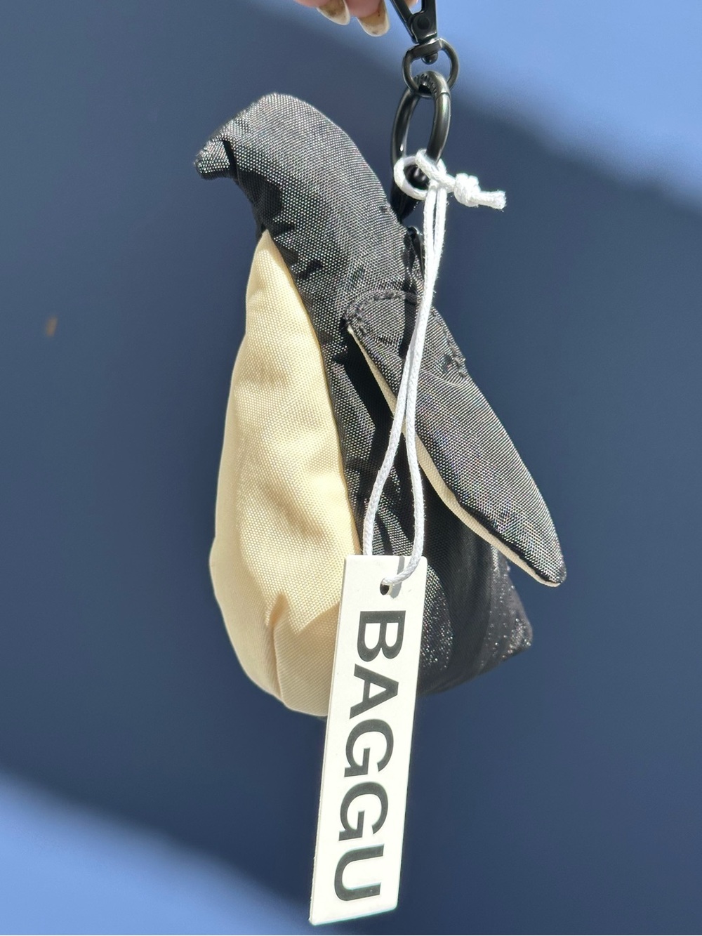 New! BAGGU penguin charm/ black & white / new with tags